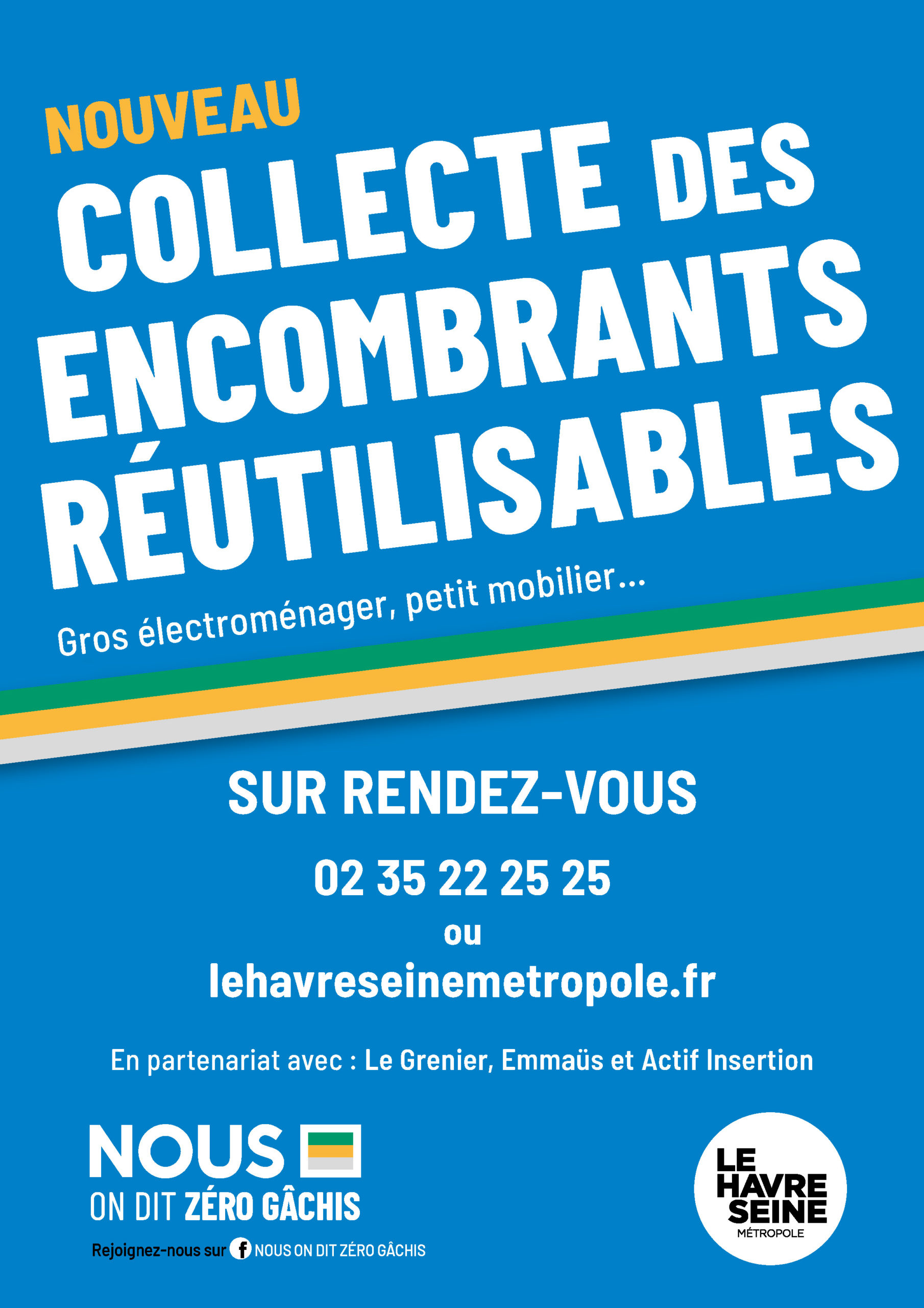 Collecte des encombrants réutilisables