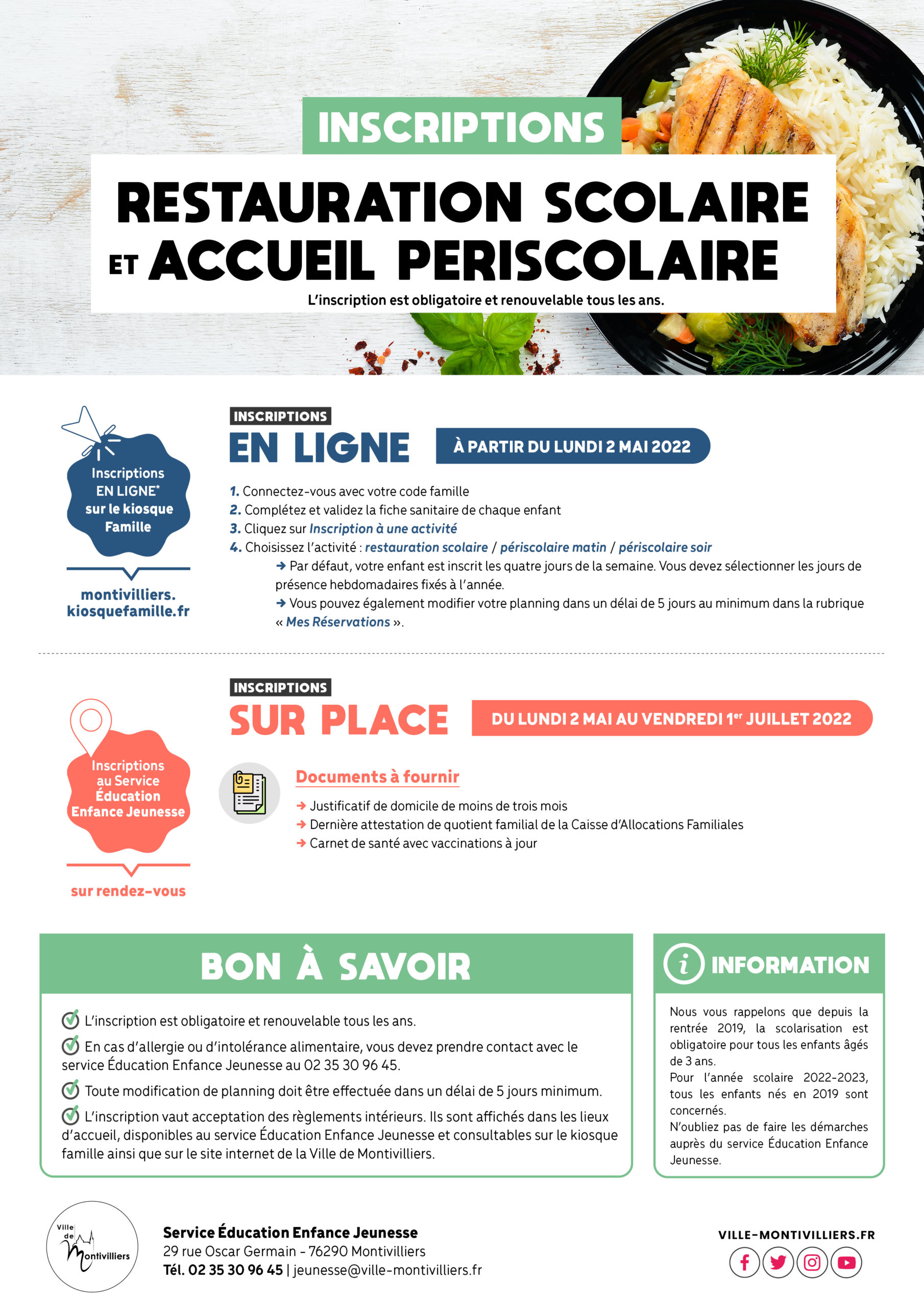 + D'INFOS